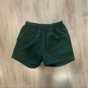 Los Angeles Apparel 8.5oz shorts in ivy